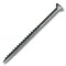 Csh Wood Screw, #8, 3 in, Zinc Plated Stainless Steel Flat Head Square Drive, 2000 PK 0.FSC08300ZN17 - alternate 1